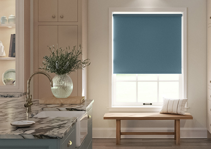 Orion (Blackout), Stone Blue - Roller Blind - Image 3